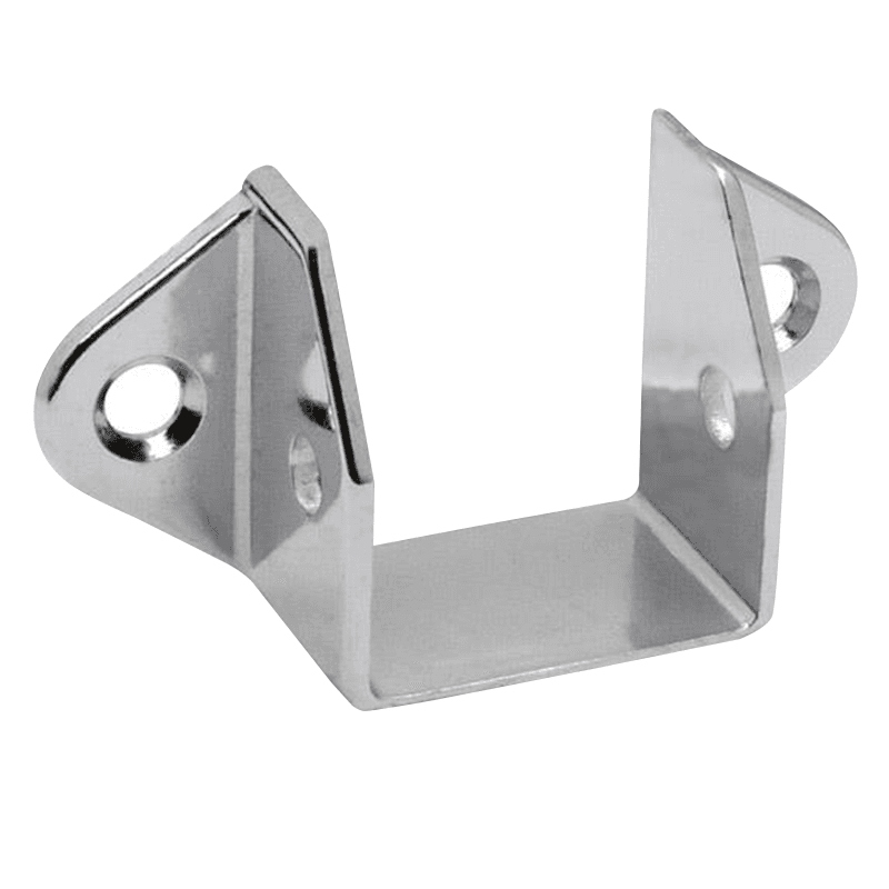 Chrome Plated Headrail Wall Bracket for 1-1/4" Material