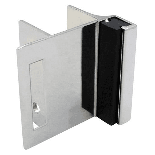 Chrome Plated Inswing Strike/Keeper for 1-1/4" Post - Square Edge Design - Compatible with JK5020 Slide Latch - Jacknob