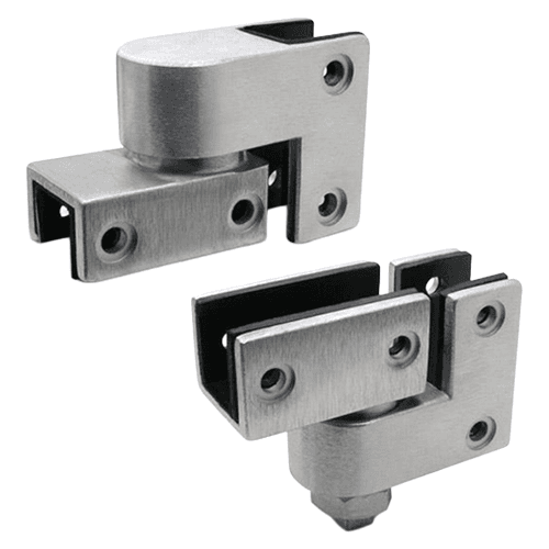Stainless Pivot Hinge Set, Satin Main - Image