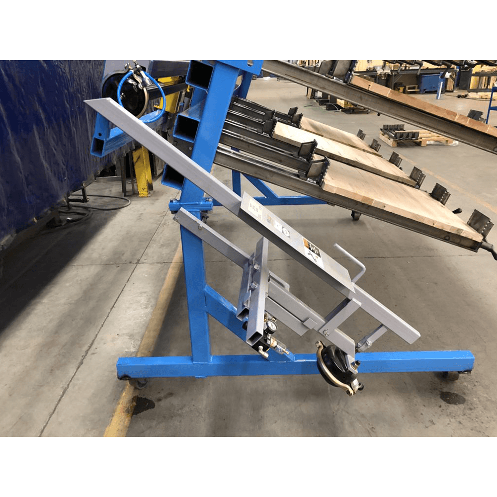 JLT Clamp Pneumatic Panel Flattener with Complete Air System & Docking Attachment - 52" - Alt Image 2