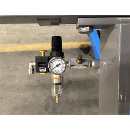 JLT Clamp Pneumatic Panel Flattener with Complete Air System & Docking Attachment - 52" - Alt Image 3