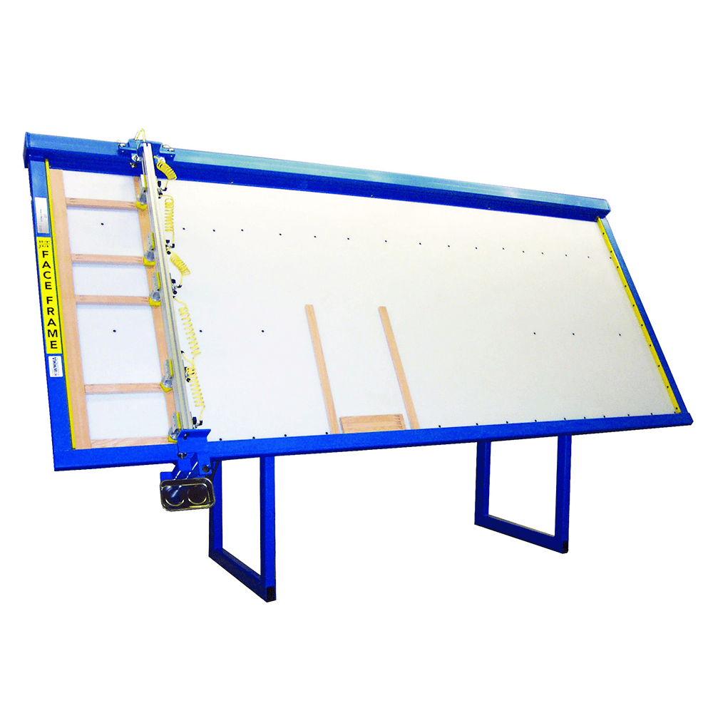 5' x 12' Pneumatic Face Frame Table - Main Image