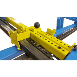 JLT Clamp Triple Door #717A Door Clamp - 38" X 96" Capacity and (2) Center Squaring Bar - Alt Image 2