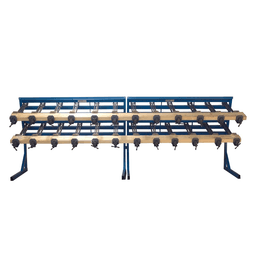 JLT Clamp 16' Rail & Post Clamp with (36) 3-1/2" High Jaw 40" Clamps - Main Image