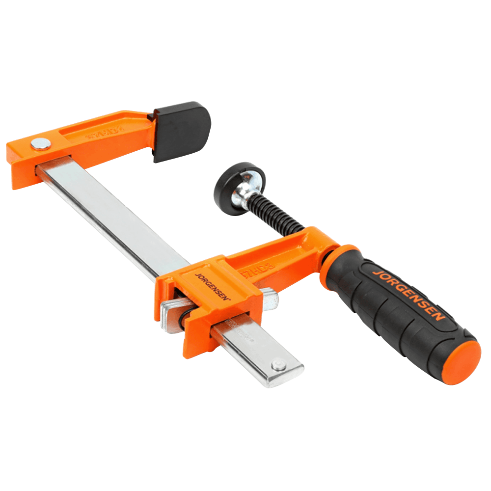 24" Heavy-Duty Clutch Style Steel Bar Clamp, 3" Throat Depth - Alt Image 1