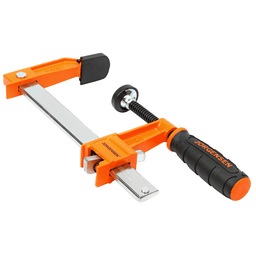 24" Heavy-Duty Clutch Style Steel Bar Clamp, 3" Throat Depth - Alt Image 1