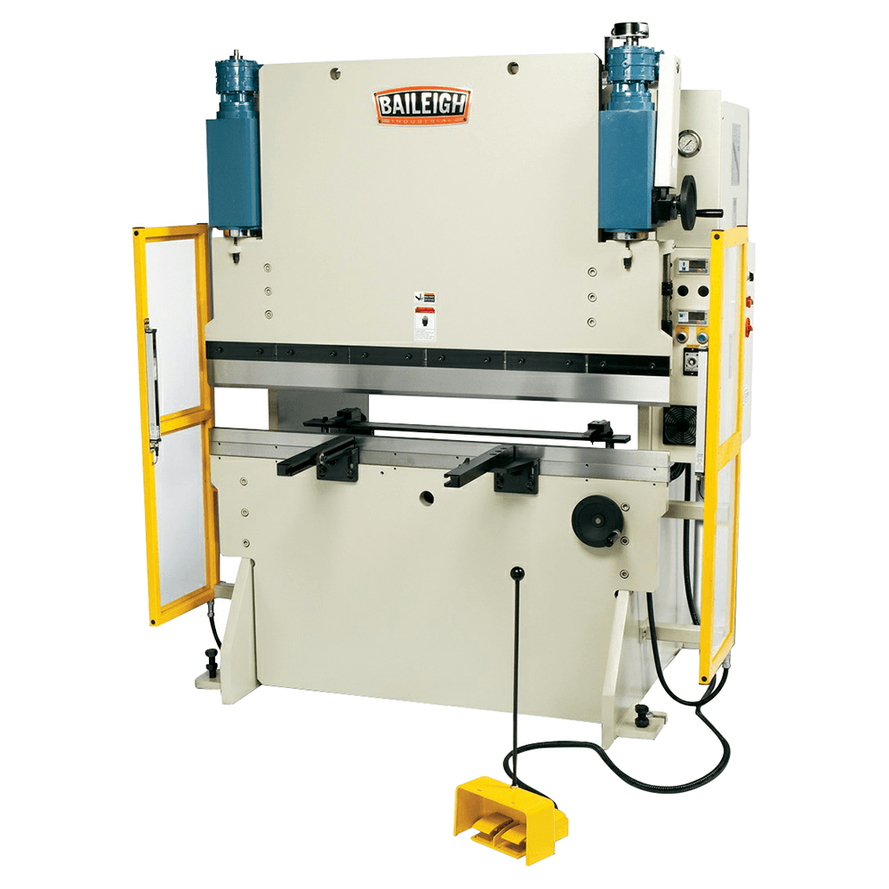 Baileigh BP-5060NC 1/2 HP Hydraulic Sheet Metal Press Brake, 3 Phase/220V Main - Image