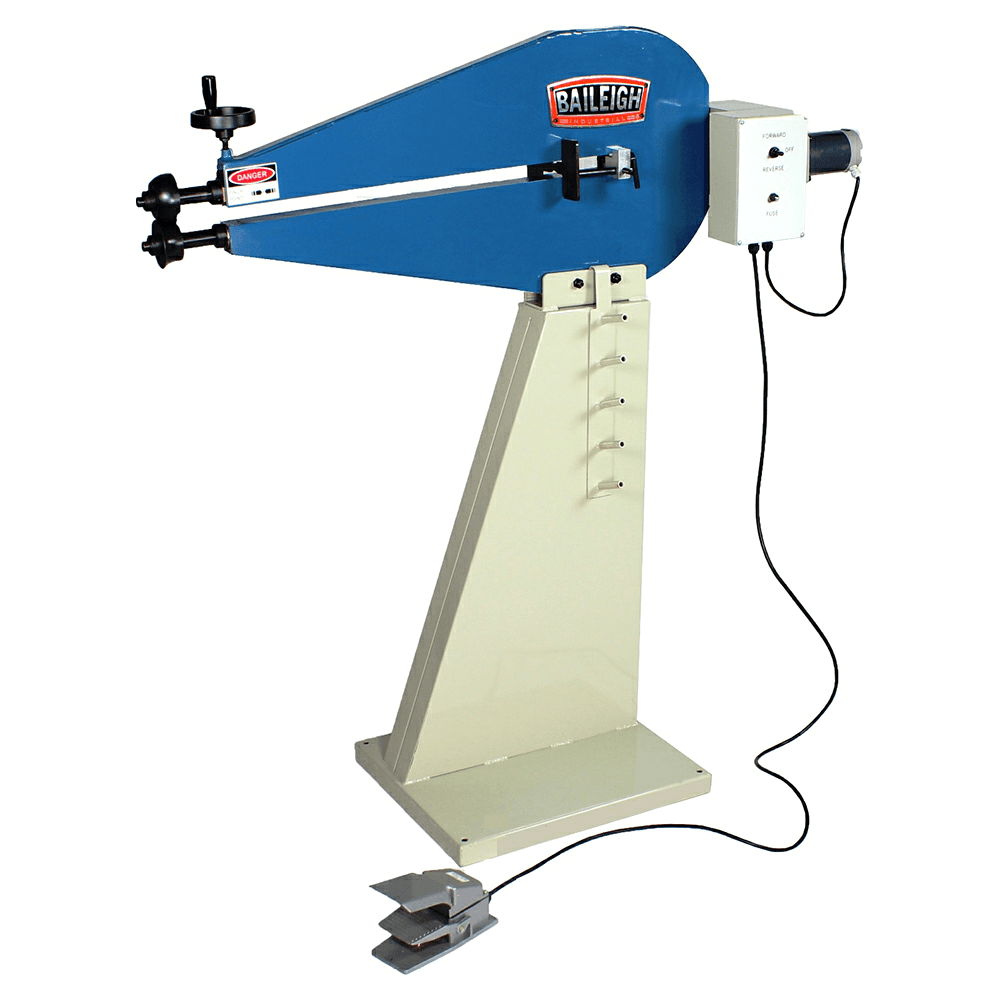 Baileigh BR-18E-24 Power Bead Roller, 1 Phase/110V Main - Image