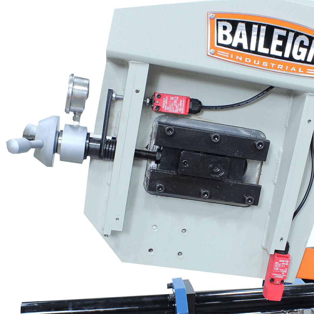 Baileigh BS-20SA-DM 3 HP Semi-Automatic Dual-Miter Band Saw, 3 Phase/220V/440V Alt 1 - Image