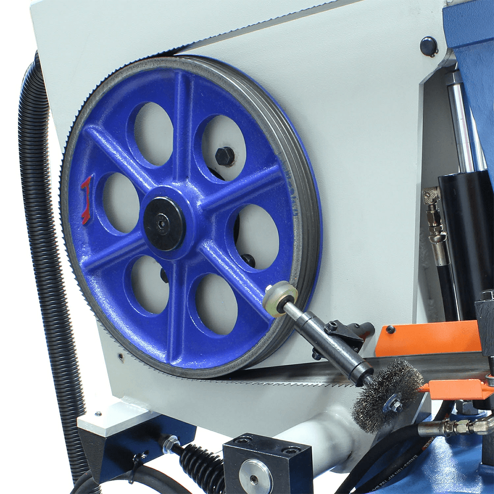 Baileigh BS-20SA-DM 3 HP Semi-Automatic Dual-Miter Band Saw, 3 Phase/220V/440V Alt 10 - Image
