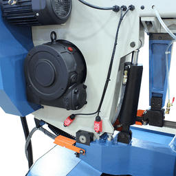 Baileigh BS-24SA-DM Semi-Automatic Dual Mitering Horizontal Band Saw, 3 Phase/220V Alt 1 - Image