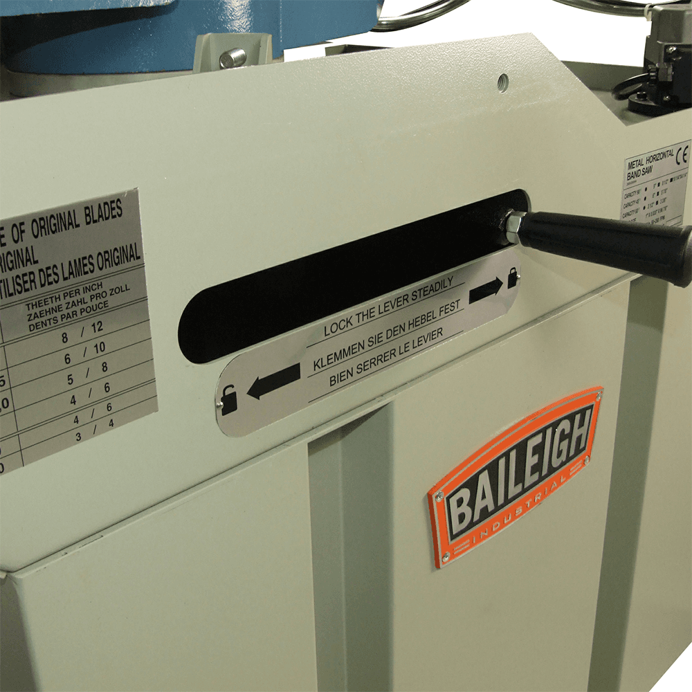 Baileigh BS-260M Gear Driven Band Saw, 1 Phase/220V Alt 8 - Image