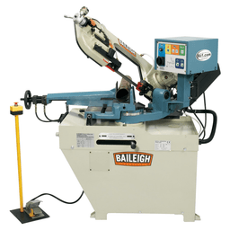 Baileigh BS-260SA 1.5 HP Semi-Auto Band Saw, 1 Phase/110V/220V Main - Image