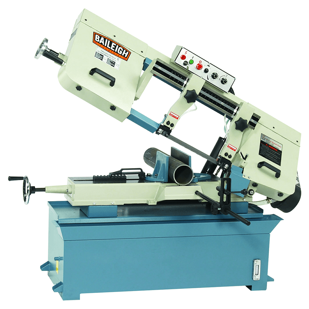 Baileigh BS-300M 2 HP Horizontal Band Saw, 1 Phase/240V Main - Image