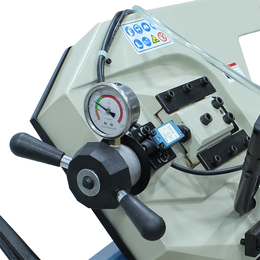Baileigh BS-350M 2 HP Dual Miter Band Saw, 1 Phase/220V Alt 1 - Image