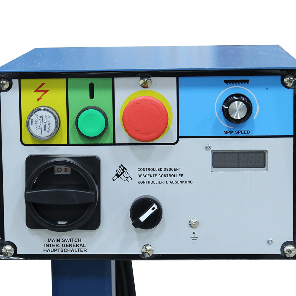 Baileigh BS-350M 2 HP Dual Miter Band Saw, 1 Phase/220V Alt 3 - Image