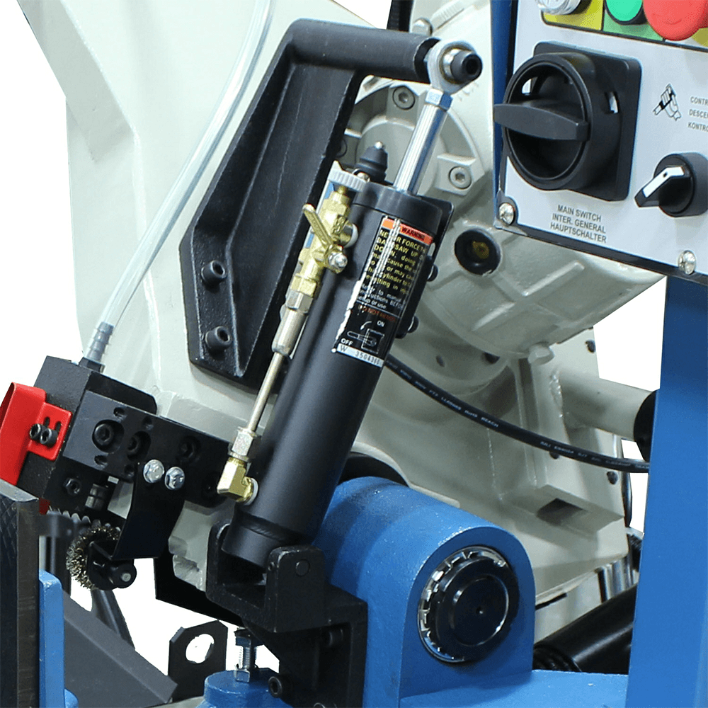 Baileigh BS-350M 2 HP Dual Miter Band Saw, 1 Phase/220V Alt 4 - Image