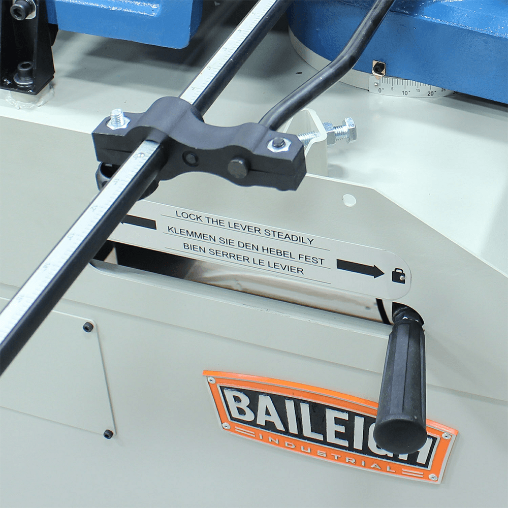 Baileigh BS-350M 2 HP Dual Miter Band Saw, 1 Phase/220V Alt 6 - Image