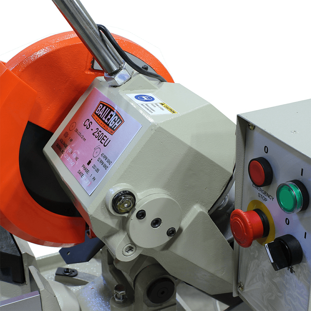 Baileigh CS-250EU 1 HP Manual Cold Saw, 110V Alt 5 - Image