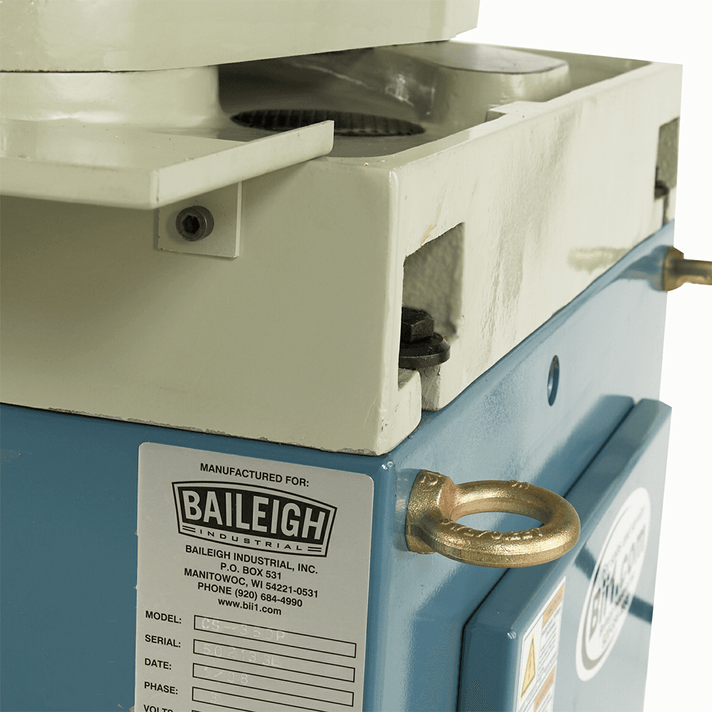 Baileigh CS-350M 4 HP Circular Cold Saw, 3 Phase/220V Alt 5 - Image