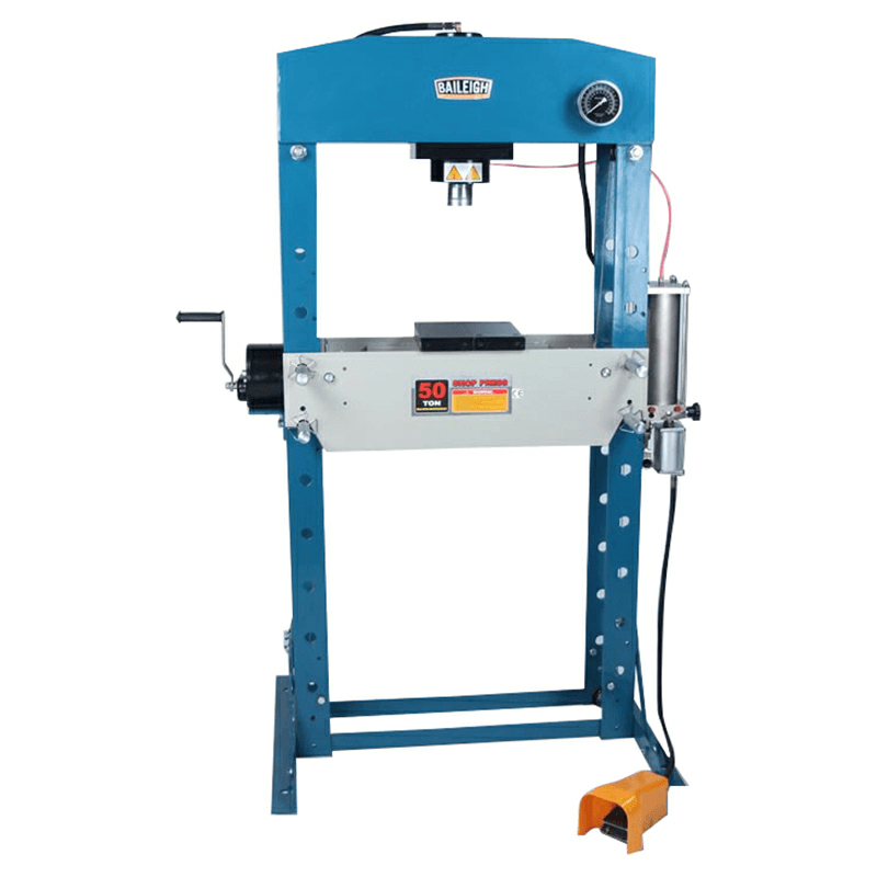 Baileigh HSP-50A Air/Hand Operated H-Frame Press Main - Image