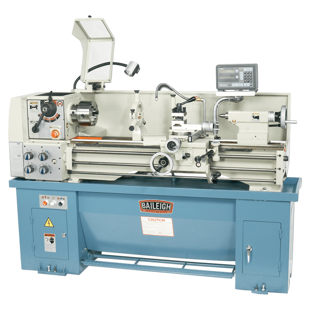 Baileigh PL-1340 2 HP Metal Lathe, 1 Phase/220V Main - Image