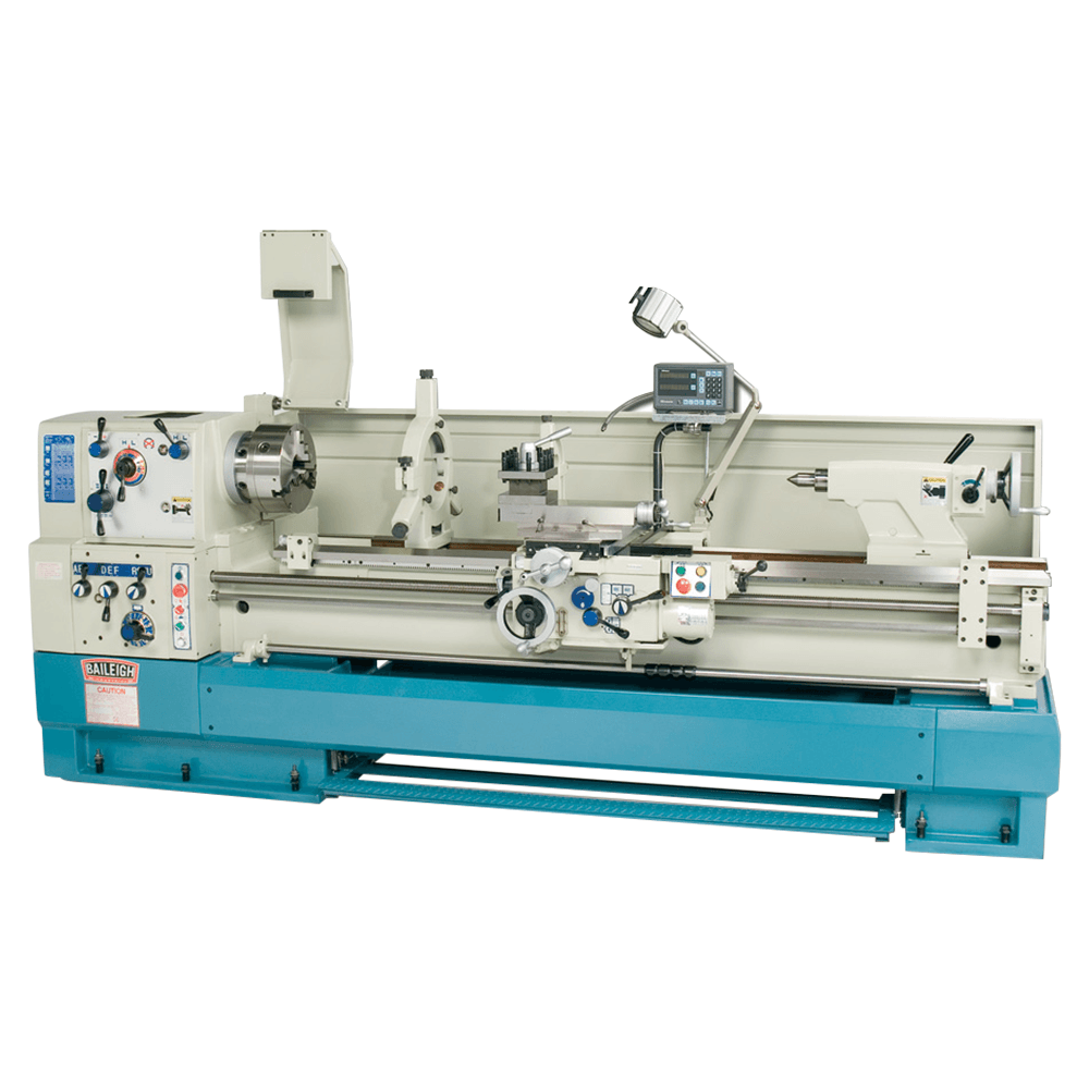Baileigh PL-2080 15 HP Precision Metal Lathe, 3 Phase/220V Main - Image