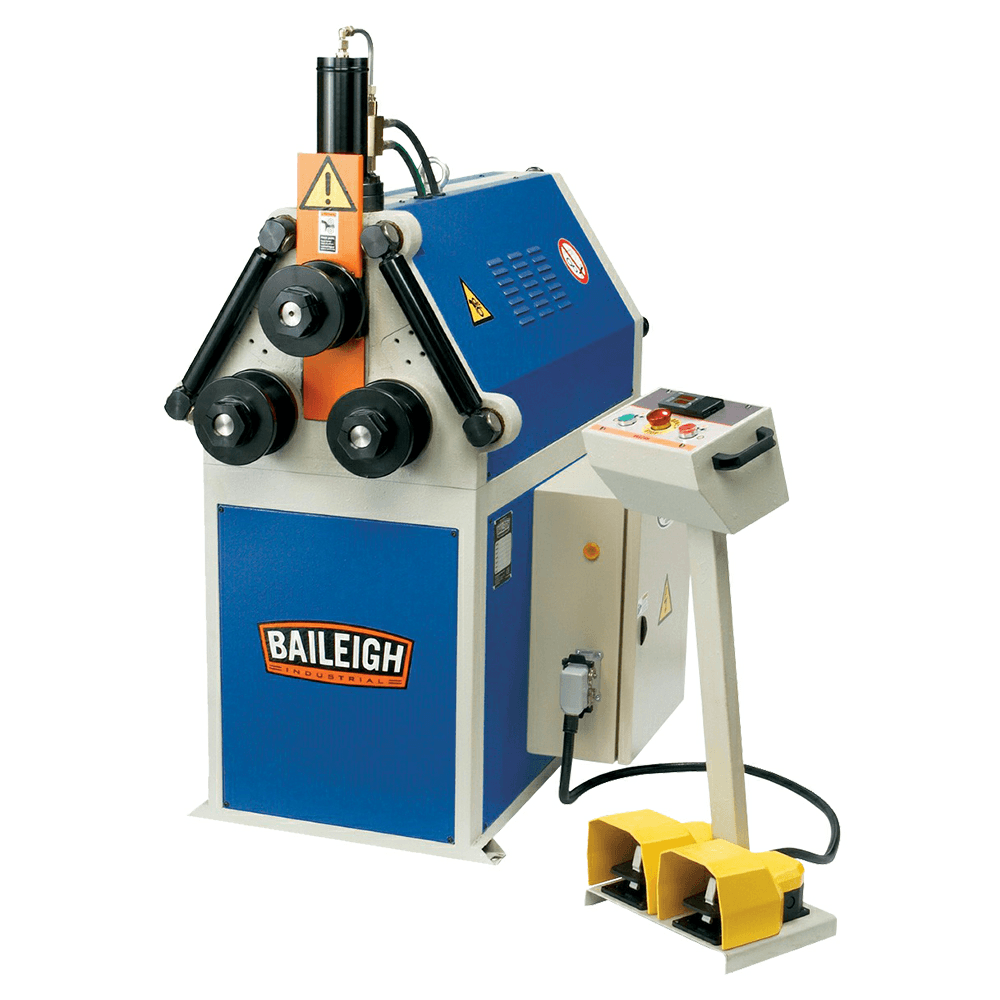 Baileigh R-H45 Hydraulic Roll Bender, 1 Phase/220V Main - Image