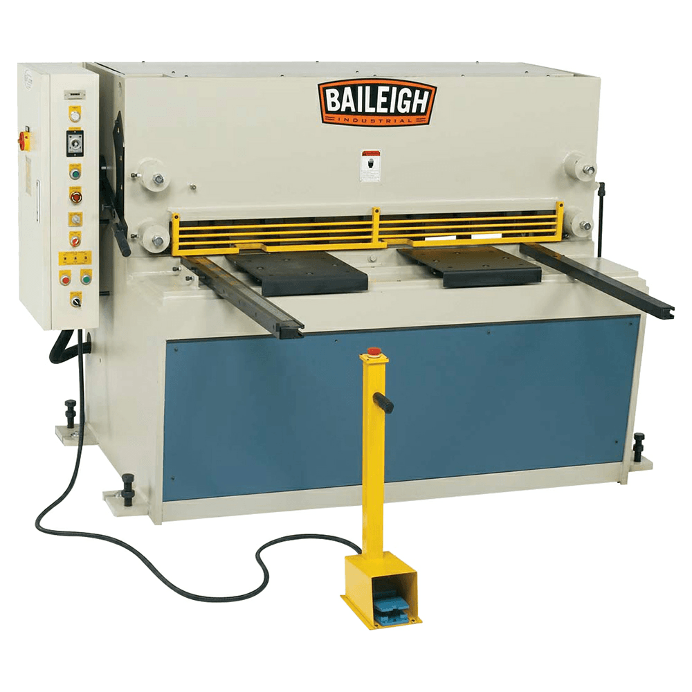 Baileigh SH-5203-HD 15 HP Hydraulic Sheet Metal Shear, 3 Phase/220V Main - Image