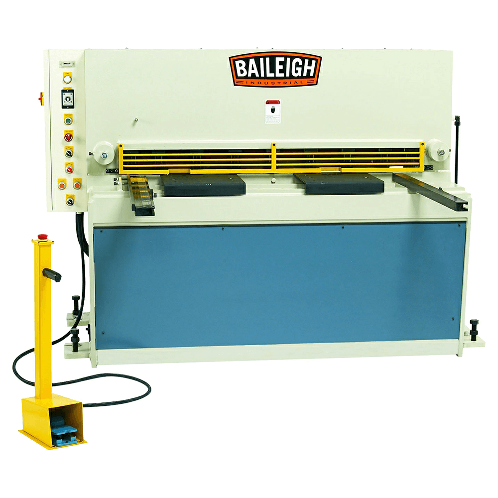 Baileigh SH-5210-HD 7.5 HP Heavy Duty Hydraulic Sheet Metal Shear, 3 Phase/220V Main - Image