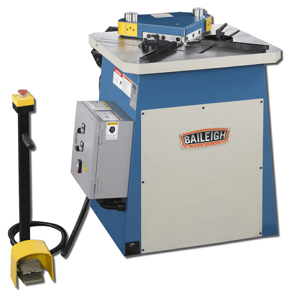 Baileigh SN-F09-MS 3 HP Sheet Metal Corner Notcher, 3 Phase/220V/440V Main - Image