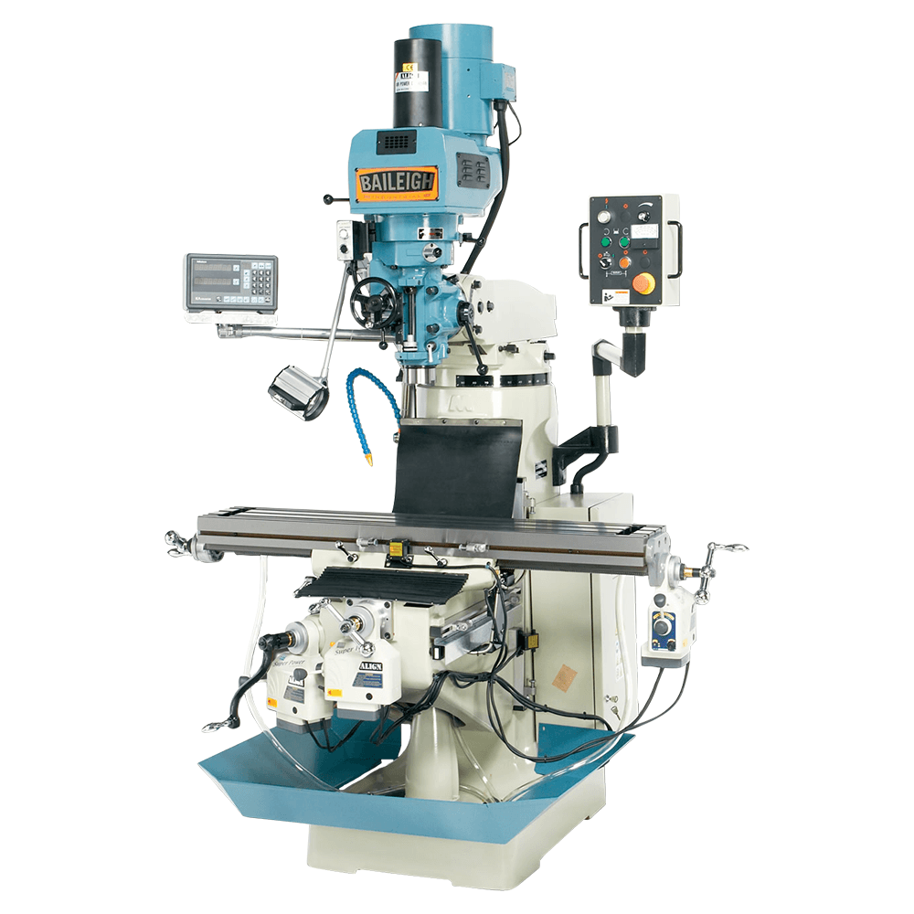 Baileigh VM-949-1 Milling Machine, 1 Phase/220V Main - Image