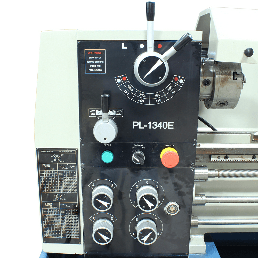 Baileigh PL-1340E-1.0 Metal Lathe, 1 Phase/220V Alt 5 - Image