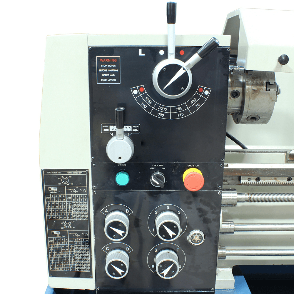 Baileigh PL-1440E-1.0 3 HP Metal Lathe, 1 Phase/220V Alt 1 - Image