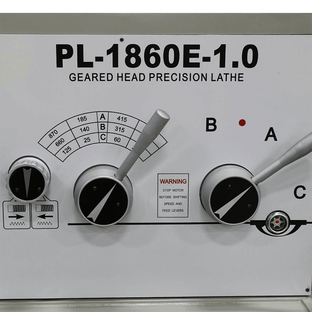 Baileigh PL-1860E-1.0 7.5 HP Metal Lathe, 3 Phase/220V Alt 6 - Image