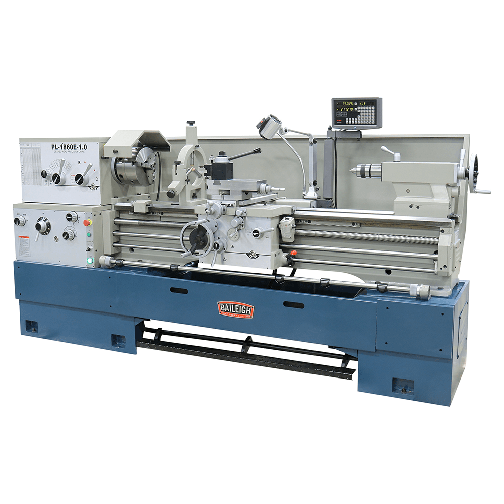 Baileigh PL-1860E-1.0 7.5 HP Metal Lathe, 3 Phase/220V Main - Image