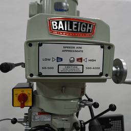 Baileigh VM-949E-VS 3 HP Vertical Mill, 1 Phase/220V Alt 3 - Image