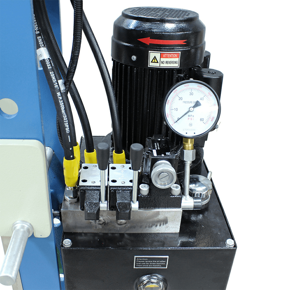 Baileigh HSP-30M-C 3 HP Two Station Hydraulic Press, 1 Phase/220V Alt 2 - Image