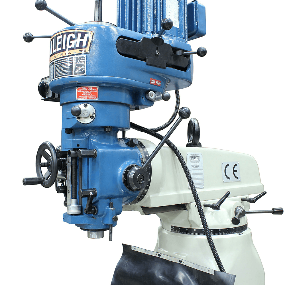 Baileigh VM-836E-1 Vertical Milling Machine, 110V Alt 2 - Image