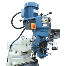 Baileigh VM-942E-1 3 HP Vertical Knee Mill, 1 Phase/220V Alt 1 - Image