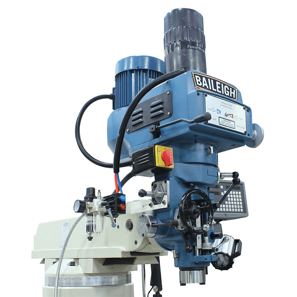Baileigh VM-1054E-VS Variable Speed Vertical Mill Alt 5 - Image