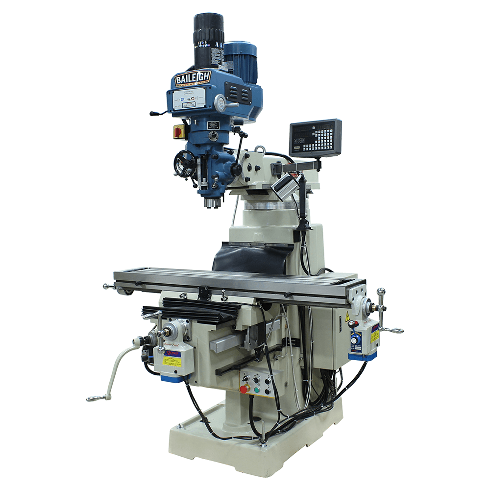 Baileigh VM-1054E-VS Variable Speed Vertical Mill Main - Image
