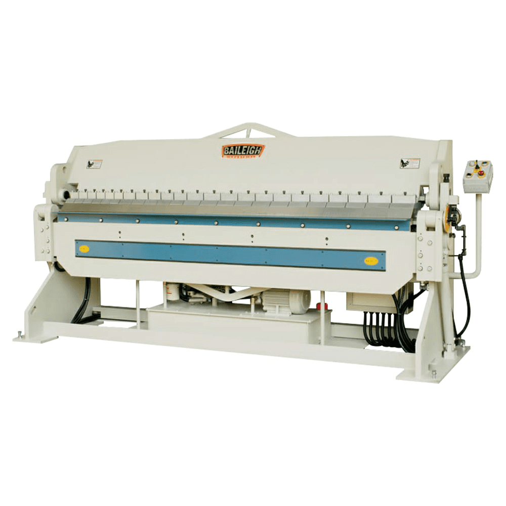 Baileigh BB-9610H Heavy Duty Hydraulic Box/Pan Brake, 3 Phase/220V Main - Image