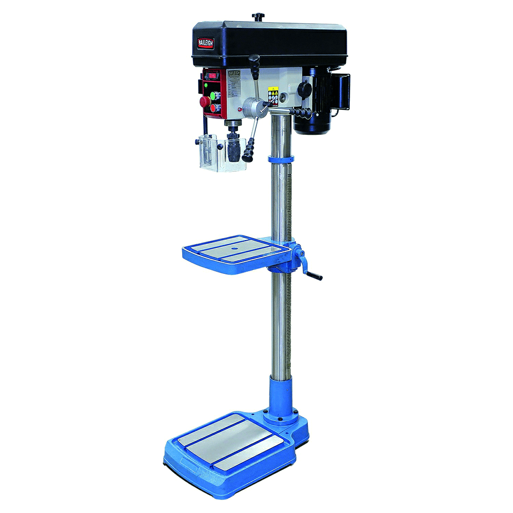 Baileigh DP-1000E 1/2 HP Belt Driven Drill Press Main - Image