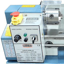 Baileigh PL-714VS-V2 3/4 HP Bench Top Lathe, 110V Alt 8 - Image