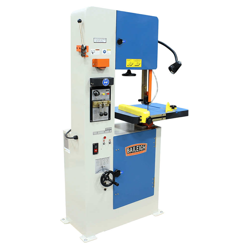 Baileigh BSV-14VS-V2 1 HP Vertical Band Saw, 110V/120V Main - Image