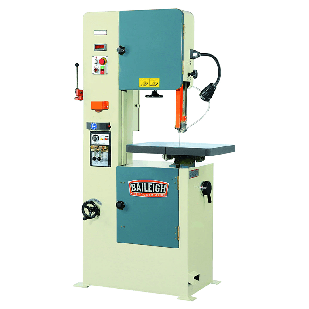 Baileigh BSV-20VS-V2 2 HP Vertical Band Saw, 1 Phase/220V Main - Image