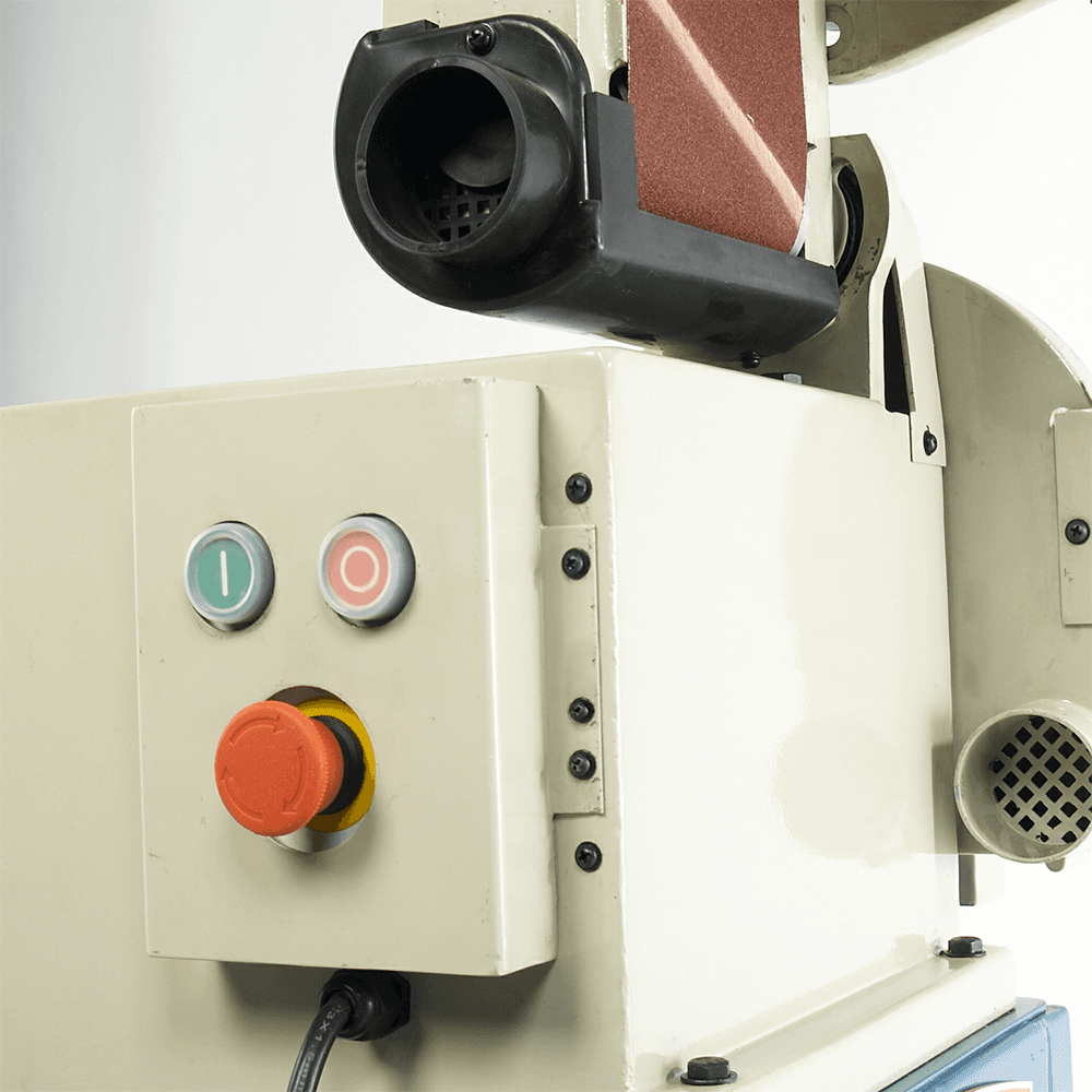 Baileigh DBG-106-V2 1.5 HP Combination Belt/Disk Grinder, 1 Phase/110V Alt 3 - Image