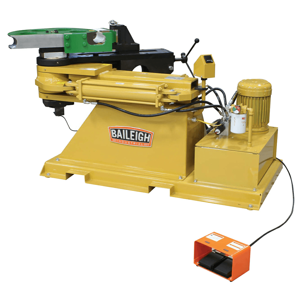Baileigh RDB-500 Hydraulic Pipe Bender, 3 Phase/220V Main - Image