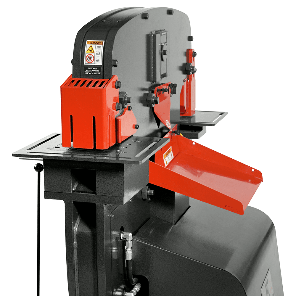 Edwards 55231012 5 HP 55 Ton Ironworker with Coper Notcher, 1 Phase/230V Alt 3 - Image